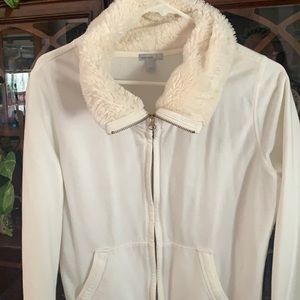 Old navy sweatshirt with jewels peace sign on back